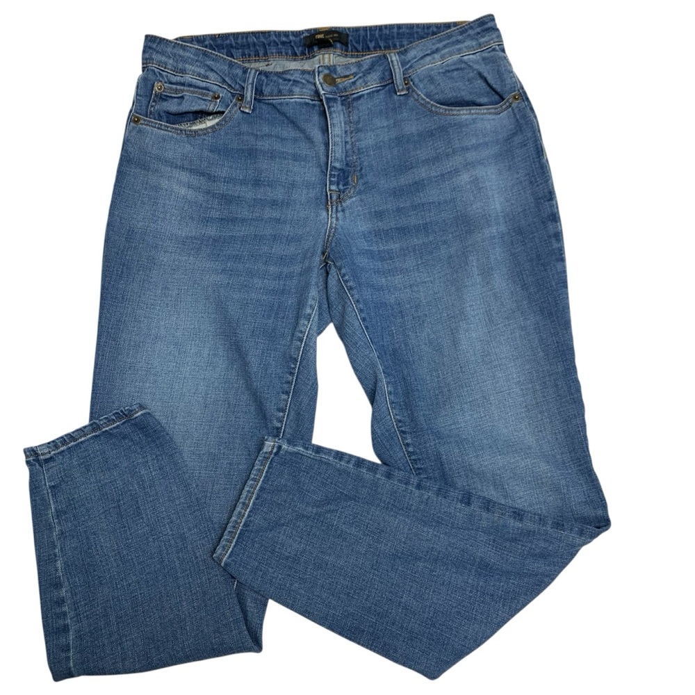 Frye Womens Skinny Jeans 6 Mid Rise Medium Wash Denim Stretch Pockets Cotton